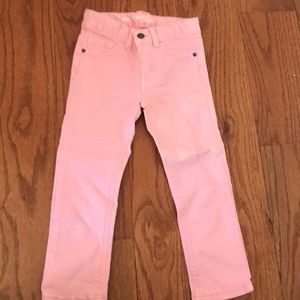 Cat and Jack light pink skinny jeans 3T
